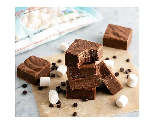 DANDIES VEGAN MINI MARSHMALLOWS, NO ARTIFICIAL FLAVORS, COLORS, CORN SYRUP, OR GELATIN, PERFECT FOR ROASTING, S’MORES, OR SNACKING (1 PACK)