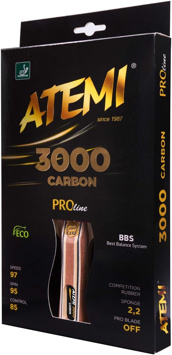 Atemi 3000 Pro Carbon Table Tennis Racket
