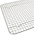 Stainless Steel Cooling Rack fits Quarter Sheet Baking Pan, Oven Safe Rust-Resistant, Heavy Duty (8.5