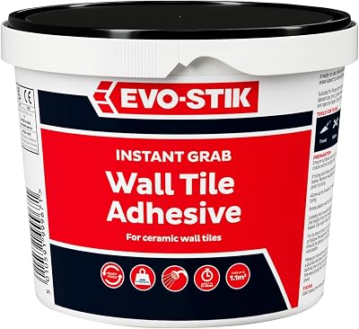 EVO-STIK Instant Grab Wall Tile Adhesive Ready Mixed High Strength Economy Size