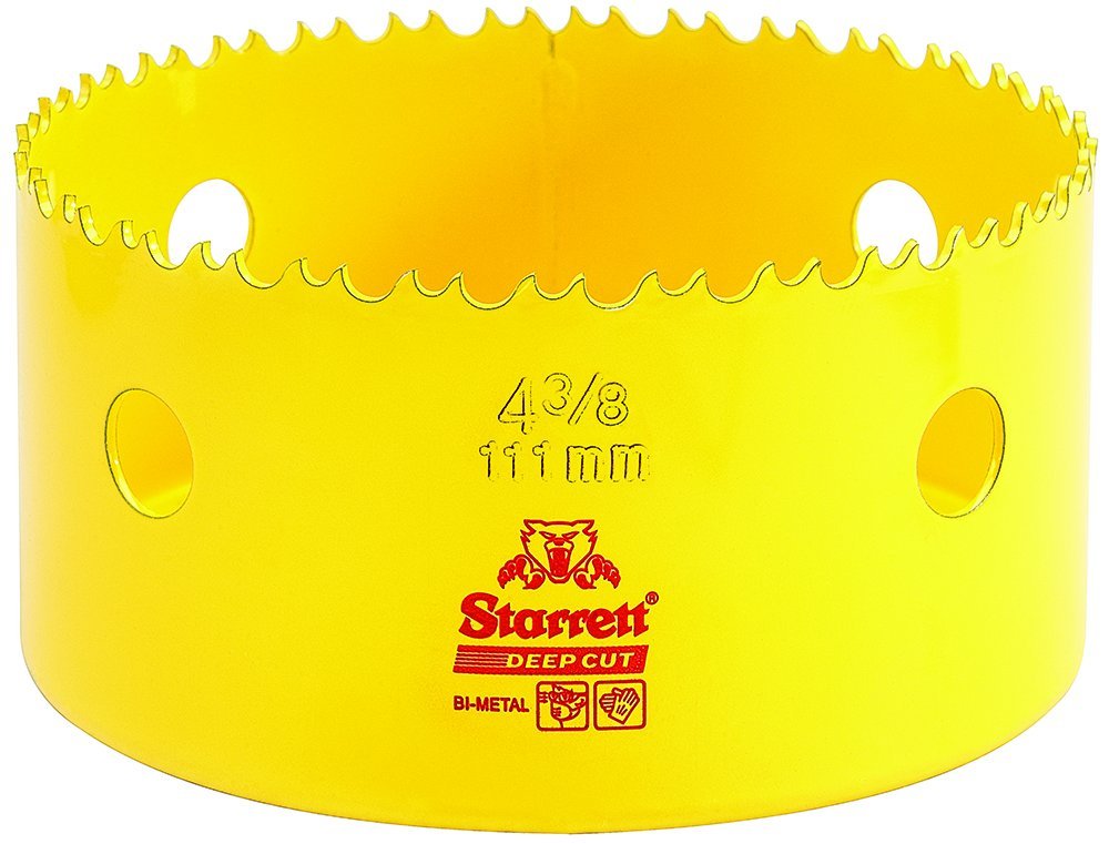 Starrett dch111 – Crown Perf. Bimetal Deep Cut 111 mm. Diam.