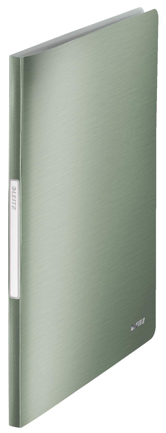Leitz A4 Display Book, 20 Pockets, 40 Sheet Capacity, Transparent Pockets, Celadon Green, Style Range, 39580053