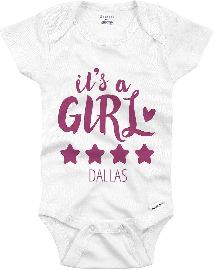 it's a girl onesie