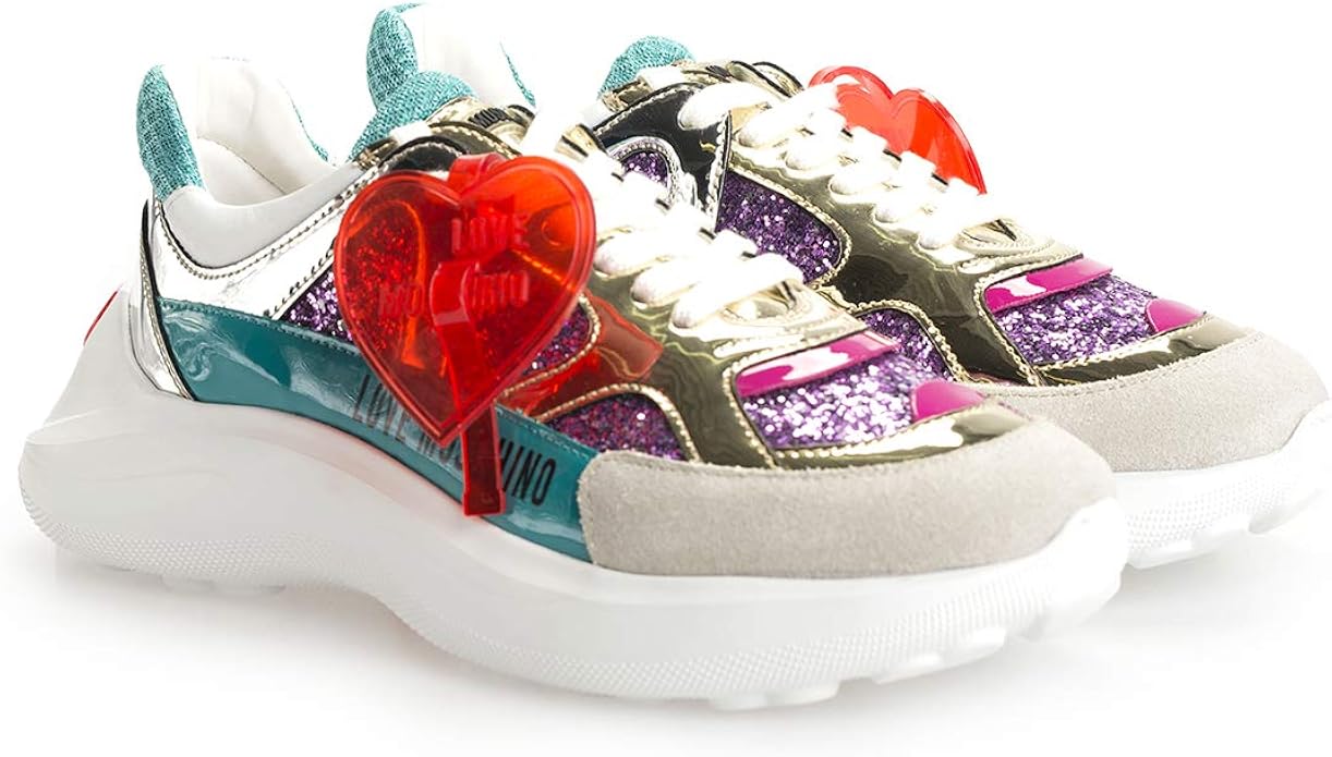 Love Moschino Glitter Sneaker Amazon.co.uk Shoes & Bags