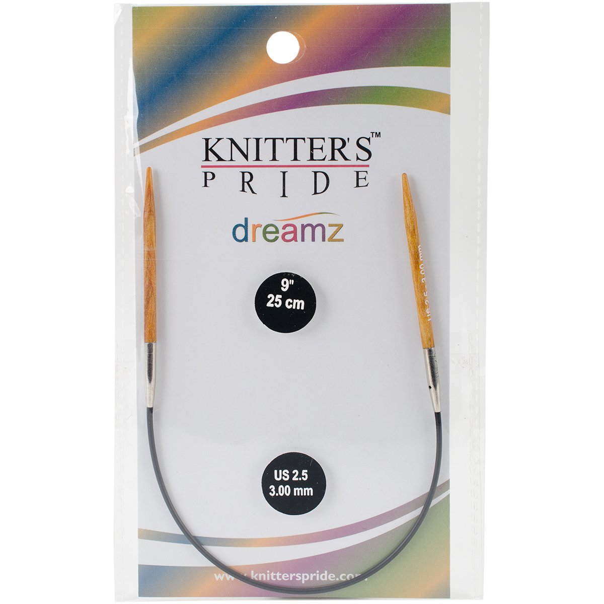Knitter's Pride Dreamz Fixed Circular Needles 9"-Size 2.5/3mm