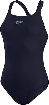 Speedo Womens Eco Endurance+ Medalist Athletic Fit Navy 3030