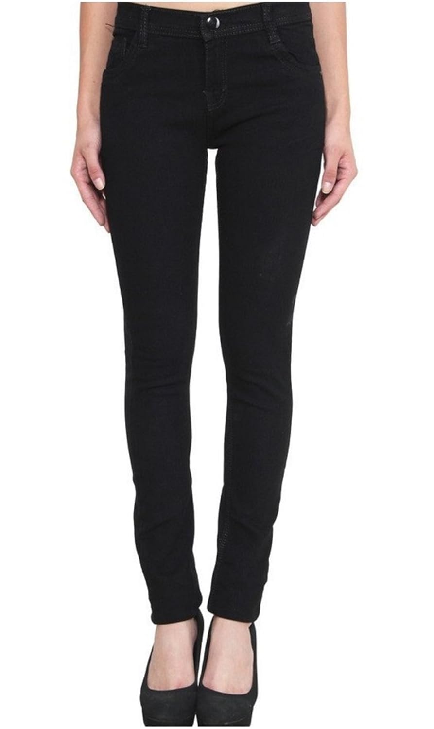 exte women's black jeans