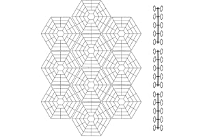 MRISATA 10Pcs Pond Protectors Pond Guard Netting Pond Netting Cover with 30 Pcs Connecting Hook for Leaves Plastic Web Hexagonal Pond Guard Netting Floating on Water Resist (A)