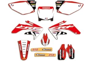 ENARUI Graphics kit Decals Stickers Fit for 2006 2007 Honda CRF250R CRF 250 250R and Free Custom Number