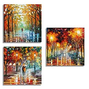 SIGNFORD 3 Piece Canvas Wall Art for Living...