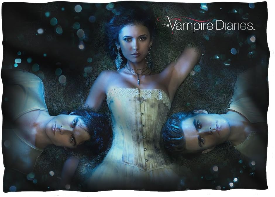 Vampire Diaries Why Choose (Front Back Print) Pillow Case White One Size