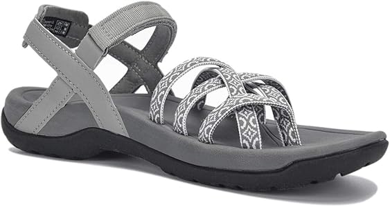 narrow walking sandals