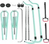 FBSPORT Gymnastics Bar Folding Horizontal Bar for Kids Adjustable Height view 7