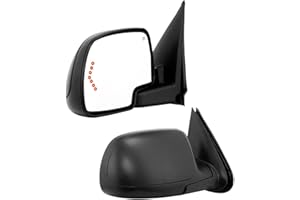 Motorhot Driver and Passenger Side View Mirrors Compatible With 2003-2007 Chevy Silverado Suburban 1500 2500 3500 Tahoe GMC Sierra 1500 2500 3500 Yukon
