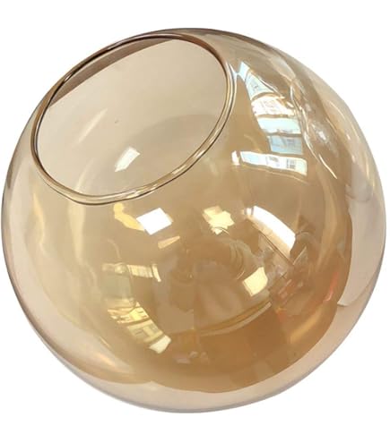 入手困難 Glass Globe Twist Amber Bond COVER 8