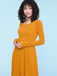 Lock and Love LL WDR2305 Women's Comfy Casual Long