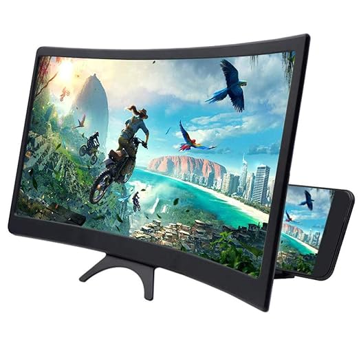 ARIILY Pantalla Curva Lupa ampliadora Amplificador, 3D Móvil ...