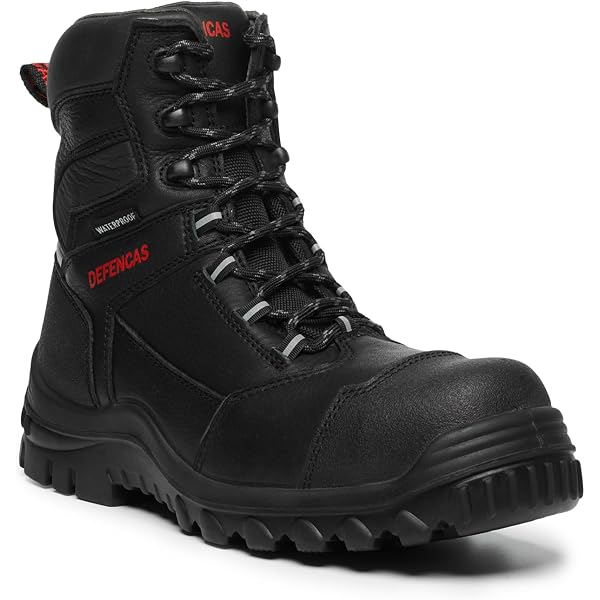 Amazon.com | COFRA Leather Work Boot - US ROAD Treadless  display picture 3