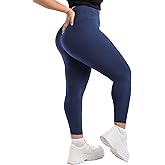 Walifrey High Waist Plus Size Leggings for Women, Buttery Soft Plus Size Leggings