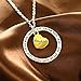 Daughter Pendant Necklace - Dream Hope Love Trust - Best Jewelry Gift for Women