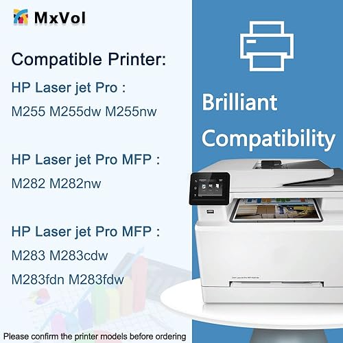 206X Toner Cartridges 4 Pack High Yield (NO CHIP) Compatible Replacement For HP 206X W2110X 206A