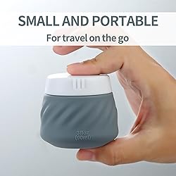 Gemice Travel Containers for Toiletries, Silicone