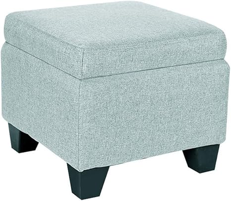 Amazon.de: ZYY Hocker, Gepolsterter Hocker, Leinenaufbewahrung