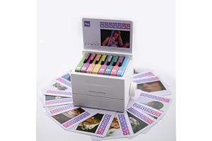 TESITEHI Playable Piano Desk Calendar 2024, Taylor Piano Calendar, White Mini Piano Calendar, With 52 Music Scores in 27 Cards,Great Gift for Family and Friends