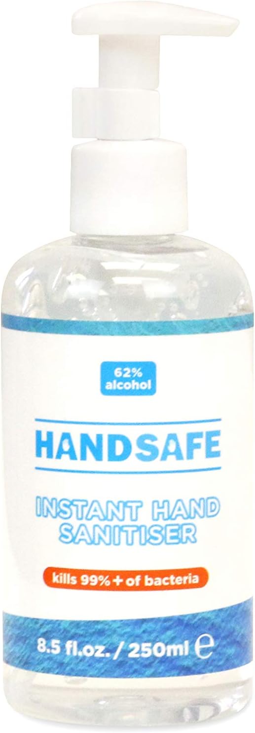 Handsafe, Sanitiser Gel, Hospital Grade Hand Sanitiser, Kills 99.9%+ Bacteria & Viruses - Image 3