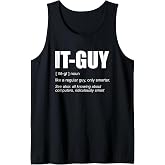 IT-Guy Tech-Support Sysadmin computer Tank Top