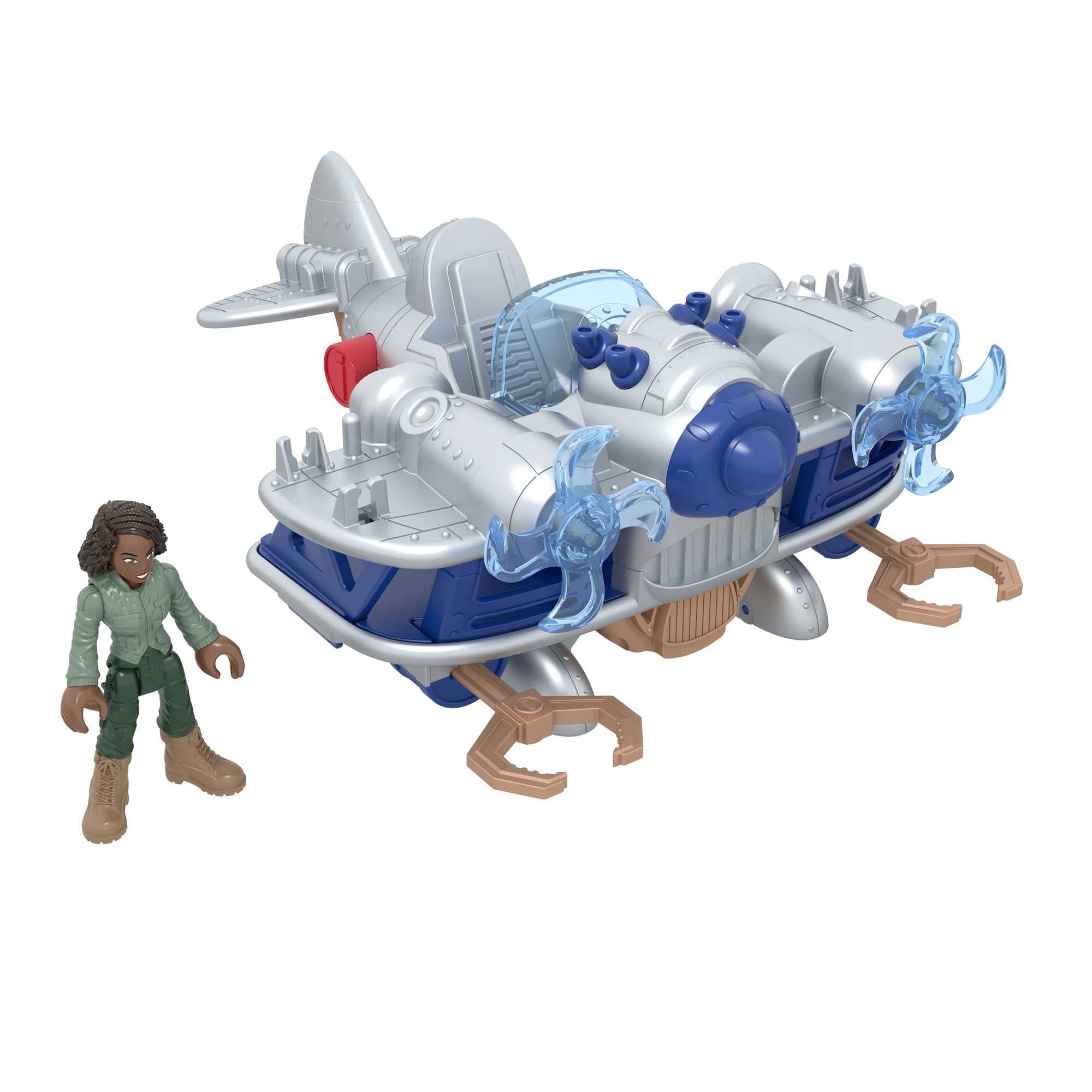 Fisher-Price Imaginext Jurassic World Air Tracker Kayla and Plane