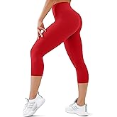 USAUPUP High Waisted Leggings for Women Buttery Soft Full Length Capri Workout Yoga Pants