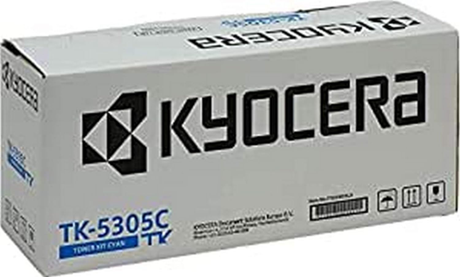 KYOCERA 1T02VMCNL0 Laser Toner - Cyan, Standard