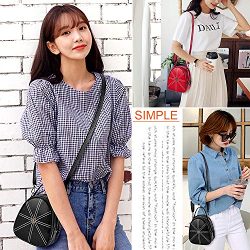 SiMYEER Small Crossbody Bags Shoulder Bag for Women Stylish Ladies Messenger Bags Purse and Handbags - Thumbnail 7