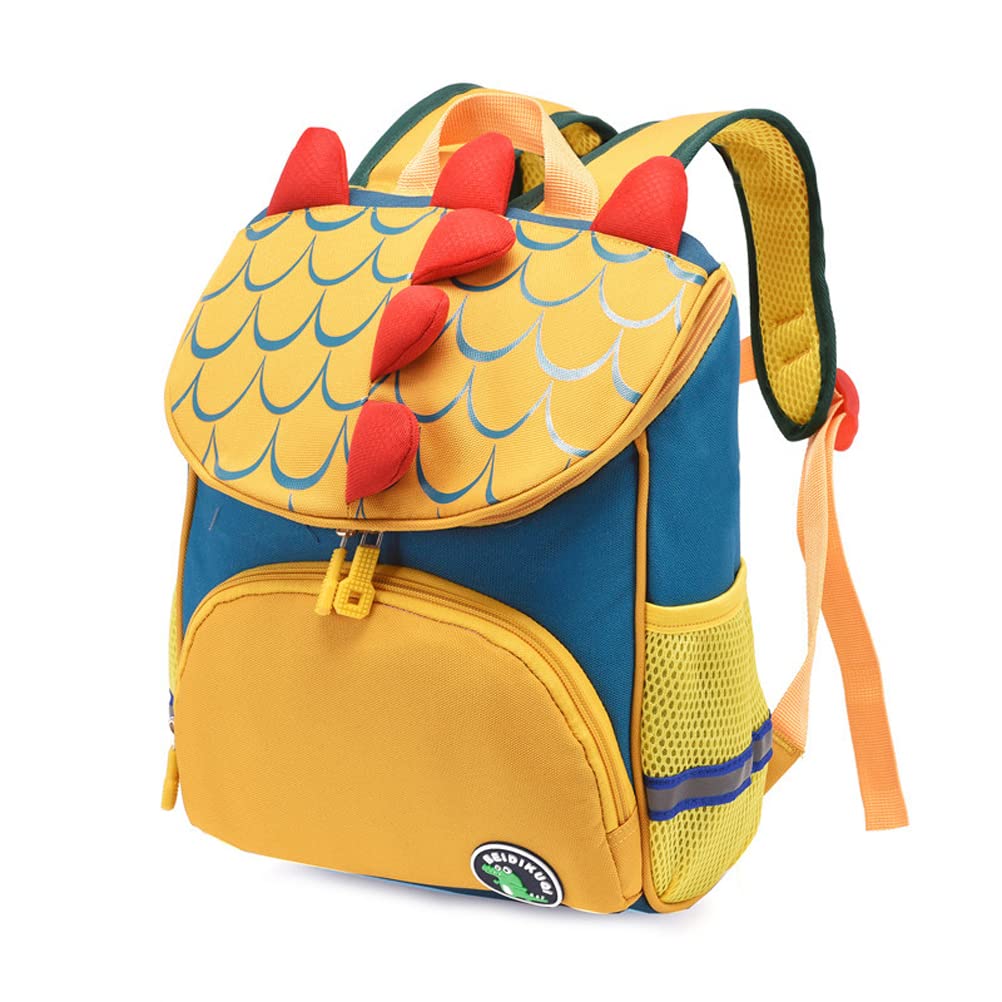 Uniyoung Kids Backpack Boys Dinosaur School Bags Toddler Children Back to School Backpack Book Bags Travel Backpack 3-6 Years Old