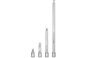 Capri Tools 182623 3/8-Inch Drive Wobble Extension Bar Set, 4-Piece (1-2400)
