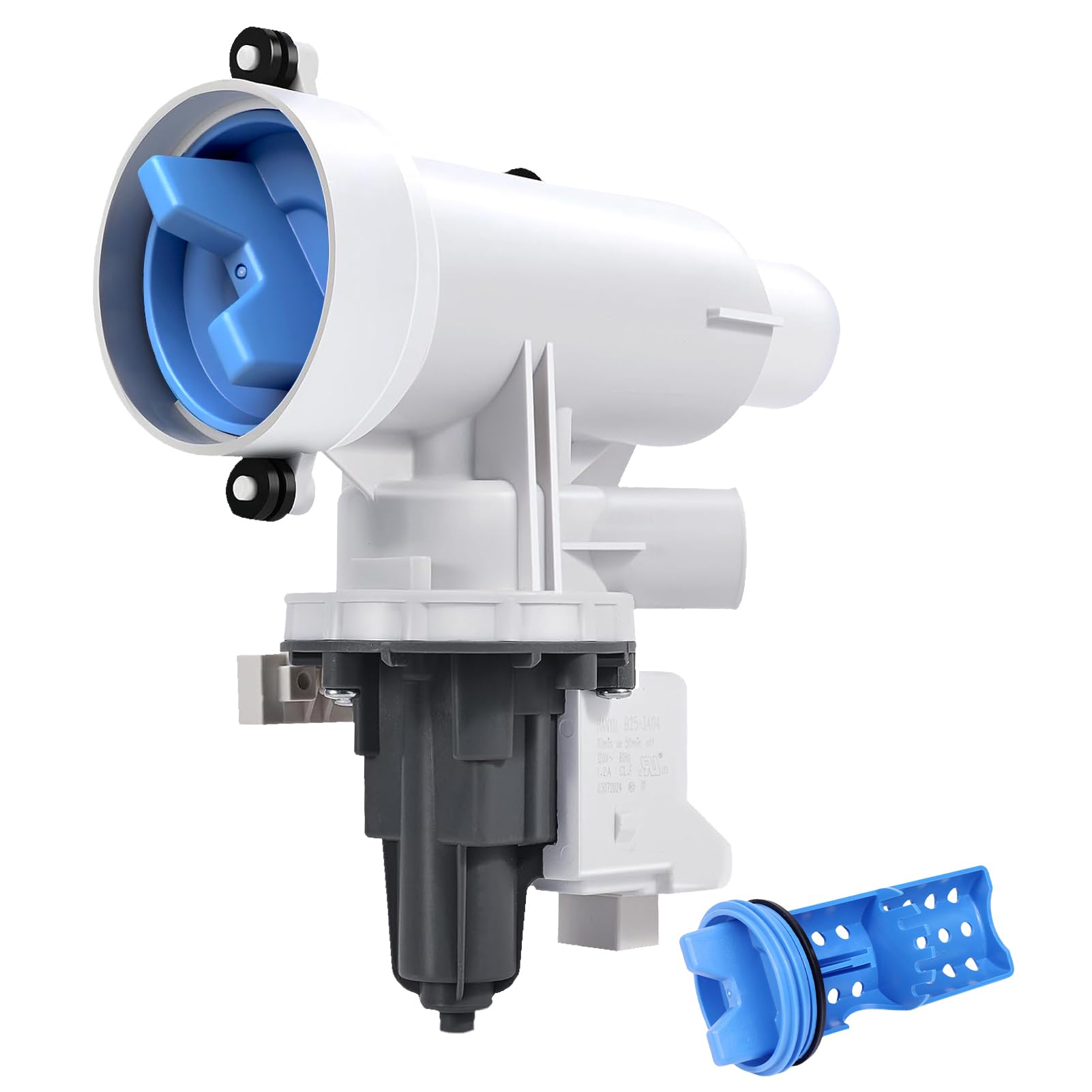 Photo 1 of 2025 New Upgraded WH11X29539 Washer Drain Pump Filter Assembly for GE Top Load Washer, Clothes Drain Pump Replace Parts AP6986715 PS16217203 EAP16217203 AP6986715 4962370 PD00065822 for GE