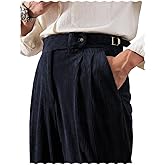 Men's Pants Corduroy Tailored Classic Fit Winter Stretchy Casual Corduroy Dress Pants
