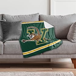 Vermont Catamounts Primary Logo Stripes Sherpa
