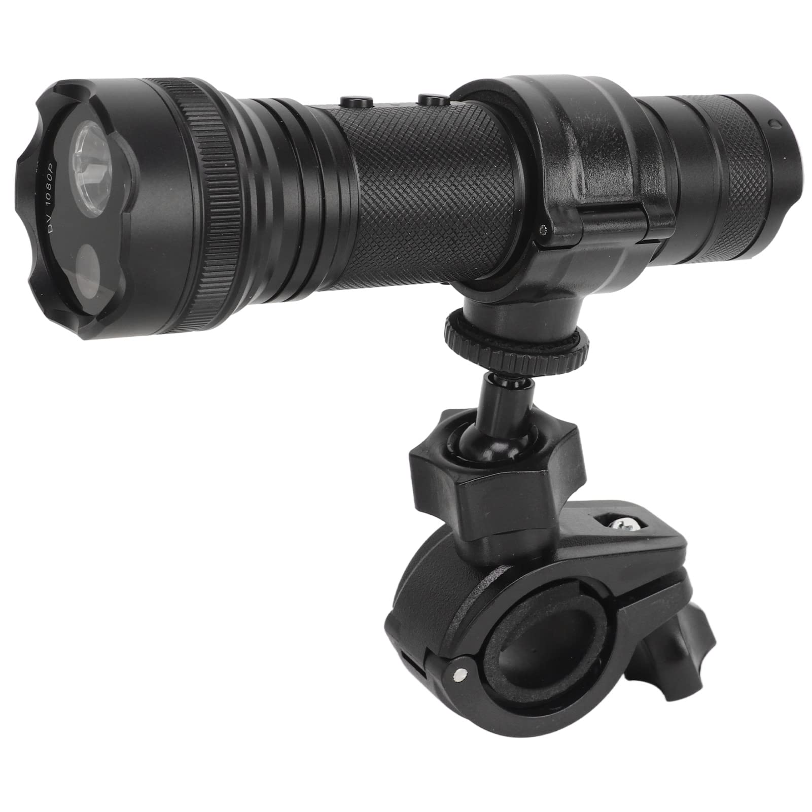 Sxhlseller Motorcycle Helmet Camera, 1080P USB Sports Action Camera with Fixed Bracket, 120 Degree Wide Angle Video Camera, Waterproof Compass Action Camera for Camping Night Riding