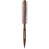 SUNBIRD Small Round Brush for Adding Volume to Short Hair, for Men &amp; Women | Bangs | Sideburns Grooming | Blow Drying | Men's Beard Styling | Professional Smoothing and Curling Brush