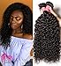 Beauty Forever Brazilian Virgin Hair Curly Weave 3 Bundles 100% Unprocessed Human Hair Extensions Natural Color (100+/-5g)/ Pc (20 22 24)