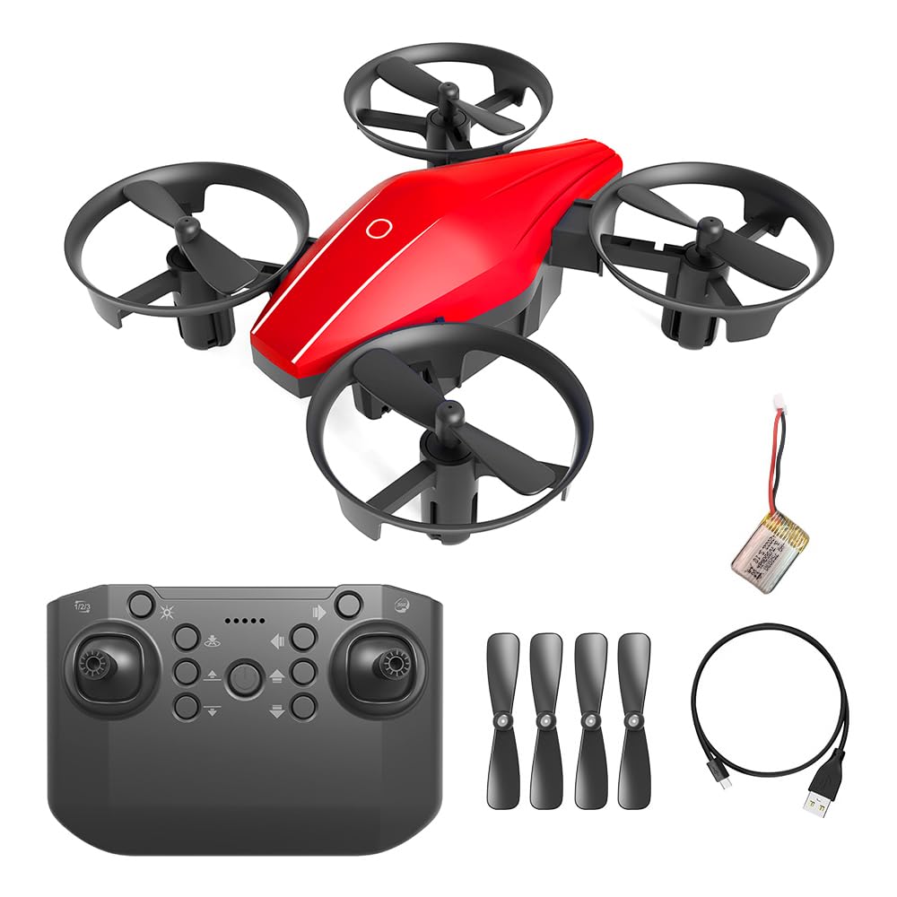 Tiardey High Speeds Rotation Mini Drone with 3D Flip Headless Mode RC Drone Quadcopter with Throw to Go