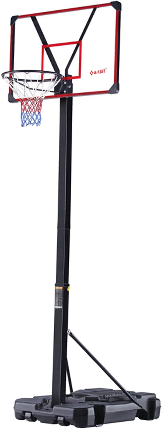 JUMPSTAR SPORTS Height Adjustable Pro Basketball Stand Acrylic Backboard
