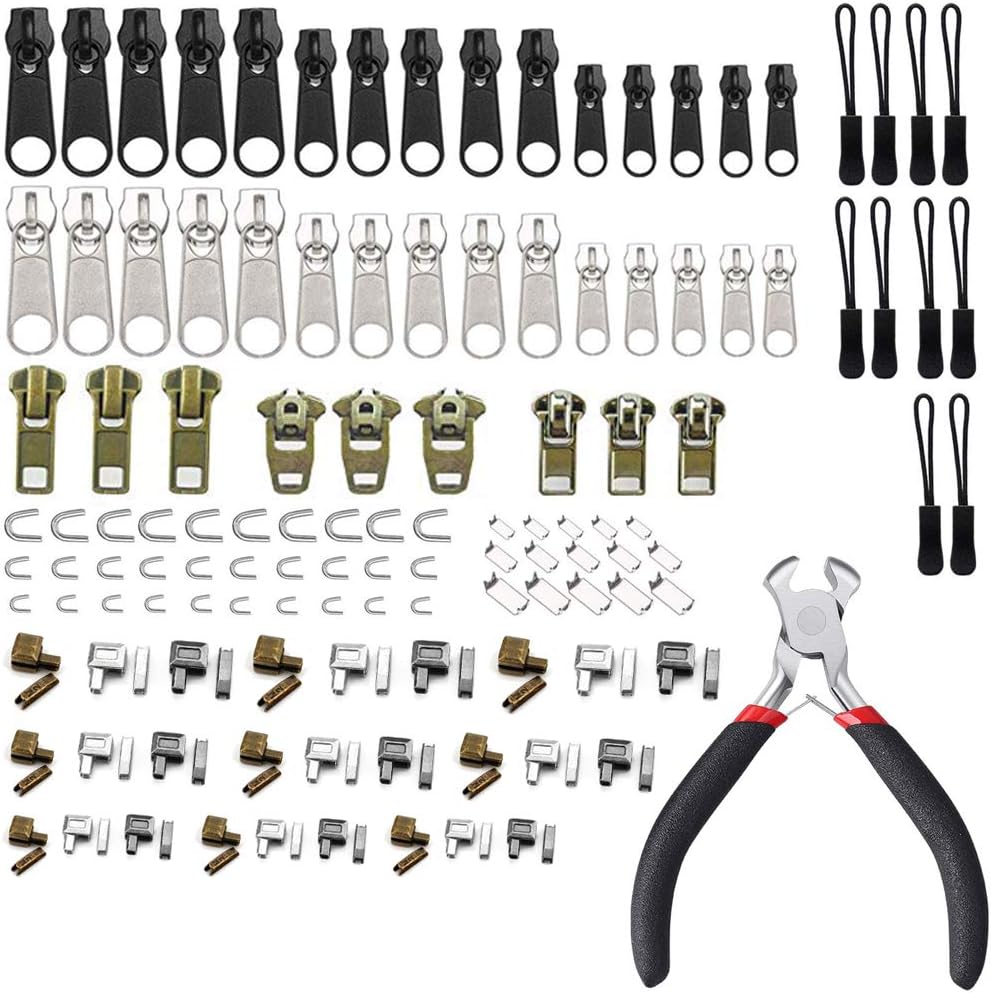 Everything in One Zipper Repair Kit Zipper Replacement Pack Zipper Fix