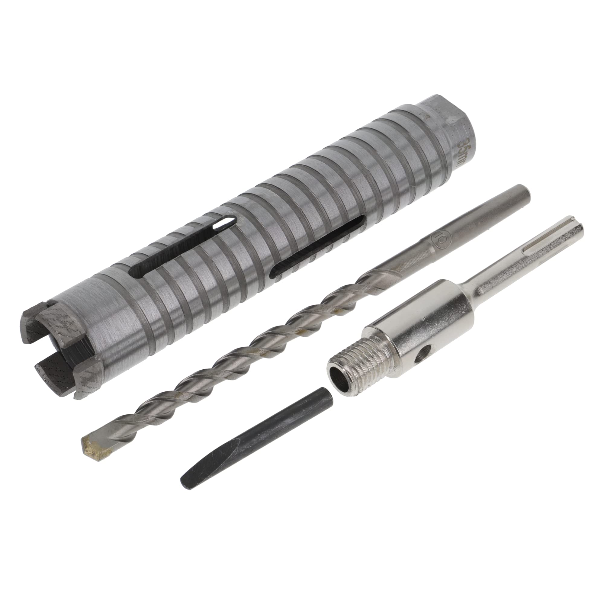 PRODIAMANT diamond core bit ø 35mm effective length 150mm with SDS adapter laser welded for dry drilling in concrete