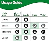 Safety First Aid Group HypaBand Tubular Bandage Size D Large Wrist Elbow view 3