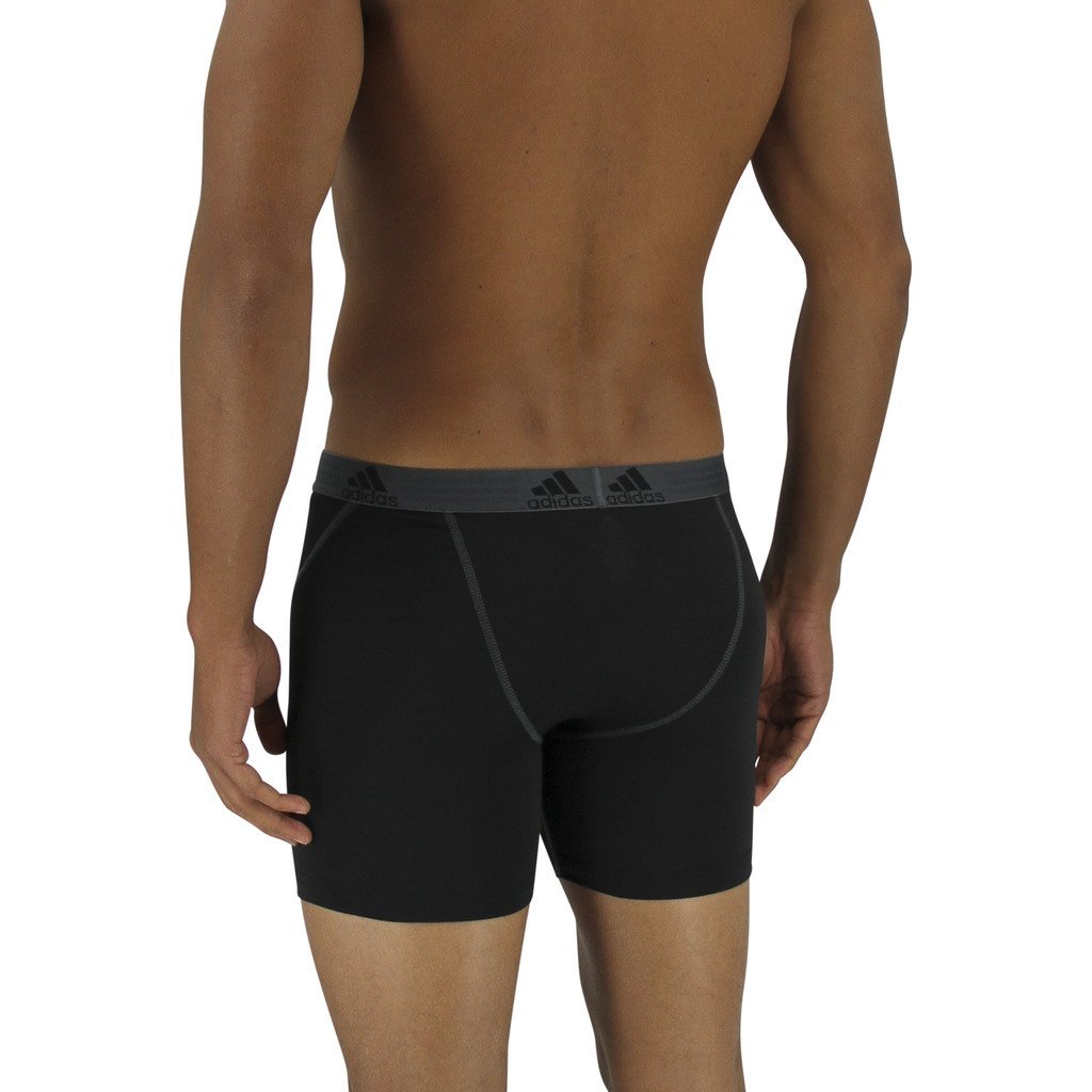 adidas Men's Sport Performance Climalite Boxer Brief Underwear (2 Pack