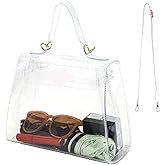 VUIASK Clear Bag Stadium Approved Crossbody Bags For Women Trendy Shoulder Bag Fashion Handbags Stadium Approved Events Festivals