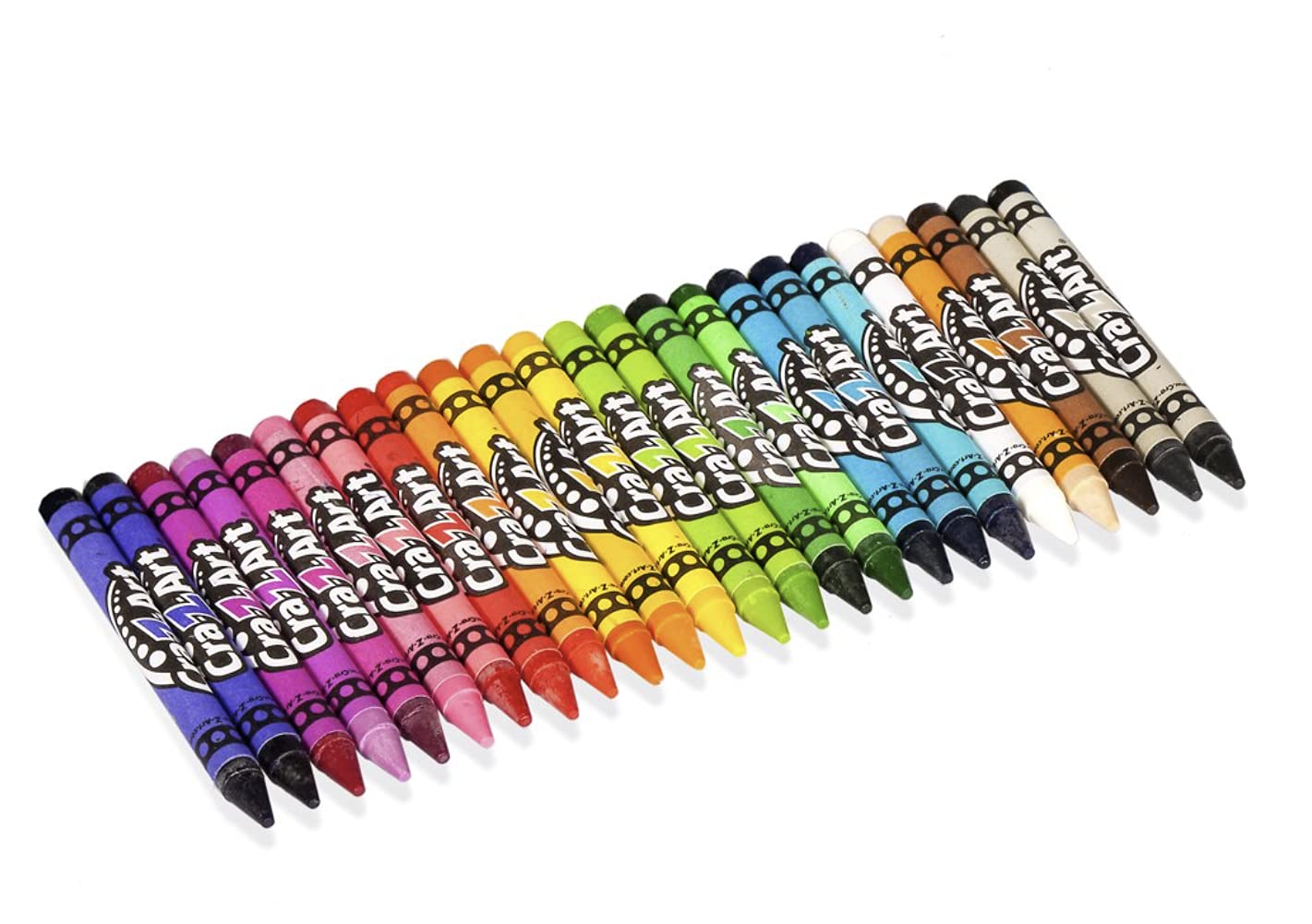 Cra-Z-Art 24ct Crayons Pack, Perfect Back to School Essential, Art Supplies for Coloring Fun, Ages 3 and Up
